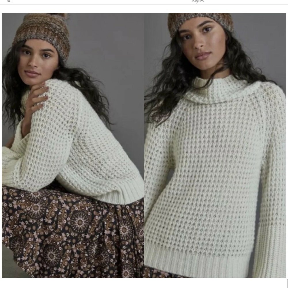 Maeve Dionne Bell-Sleeved Sweater